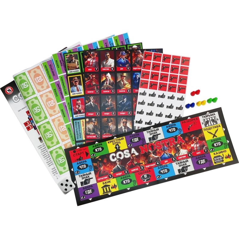 Настольная игра Cosa Nostra, 53289