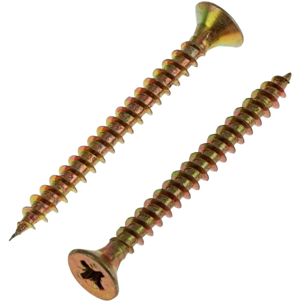 Саморезы универсальные  50х5,0 мм (150 шт/уп) желтые  Zitar (102263)