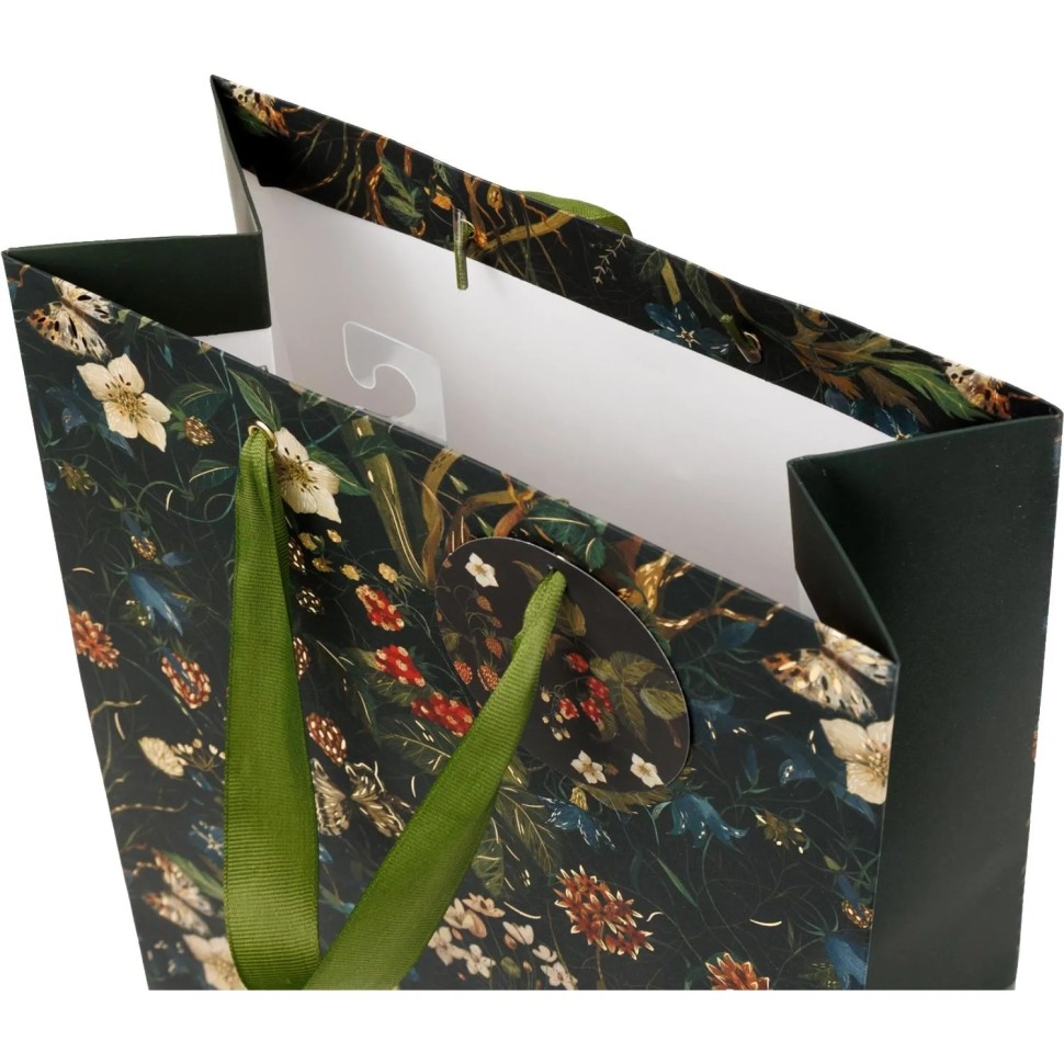 Пакет для подарков PREMIUM FLORA.ЛЕСНЫЕ ЯГОДЫ, L, 26x32.4x13 см,2-852/07