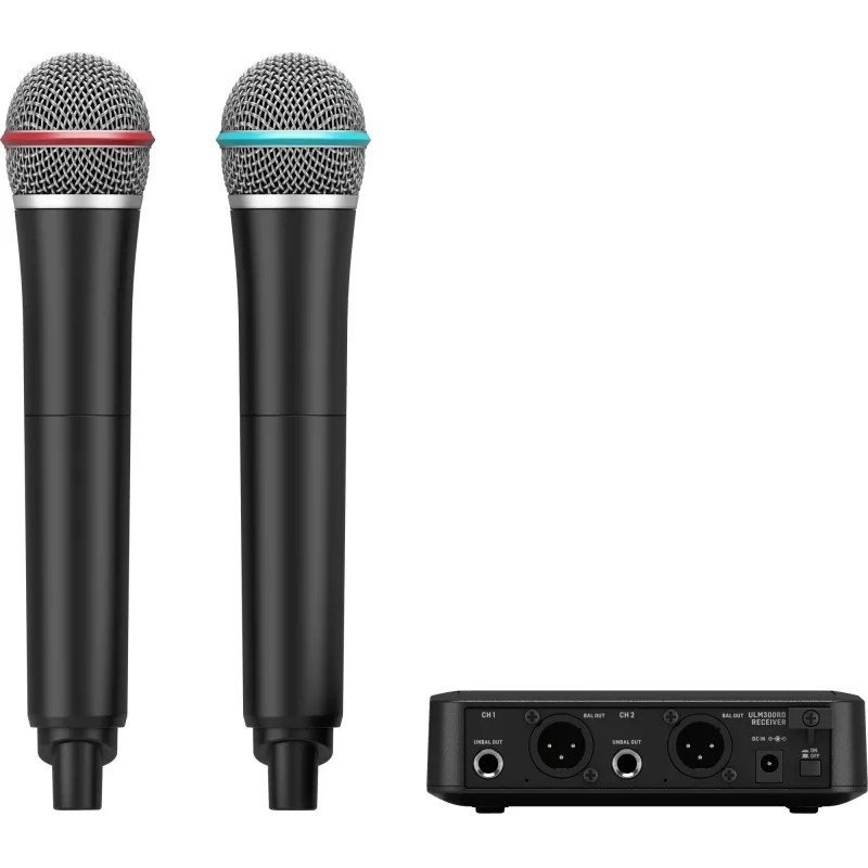 Радиосистема Behringer ULM302MIC, 2,4 ГГц, 2-х канальная, 2 ручных мкф