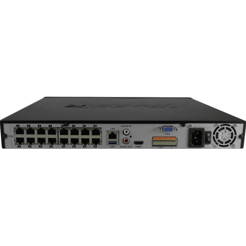 IP-видеорегистратор TRASSIR MiniNVR 2216R-16P (c PoE для IP-видеокамер)