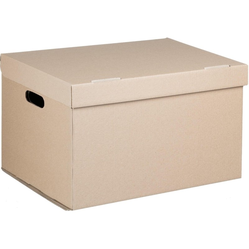 Короб архивный Attache Делопроизводство с крышкой 480x325x295мм, T26