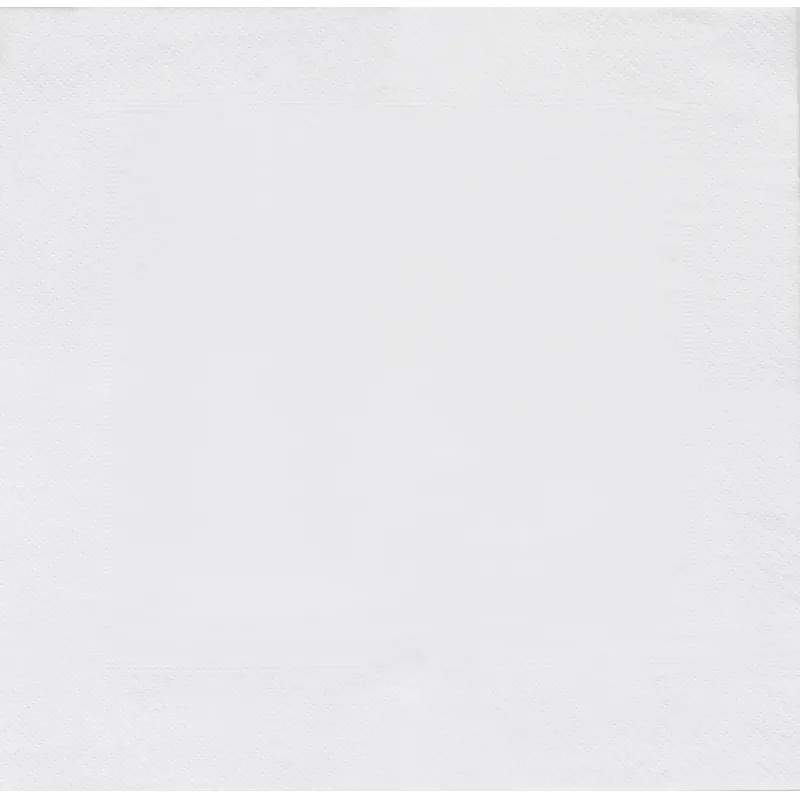 Салфетки бумажные Zelpaper 24х24см 2сл белые 250 шт/уп