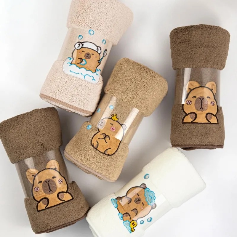 Полотенце НВ Капибара,L 60х120,160433