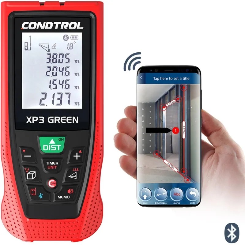 Дальномер лазерный CONDTROL XP3  Green 120m