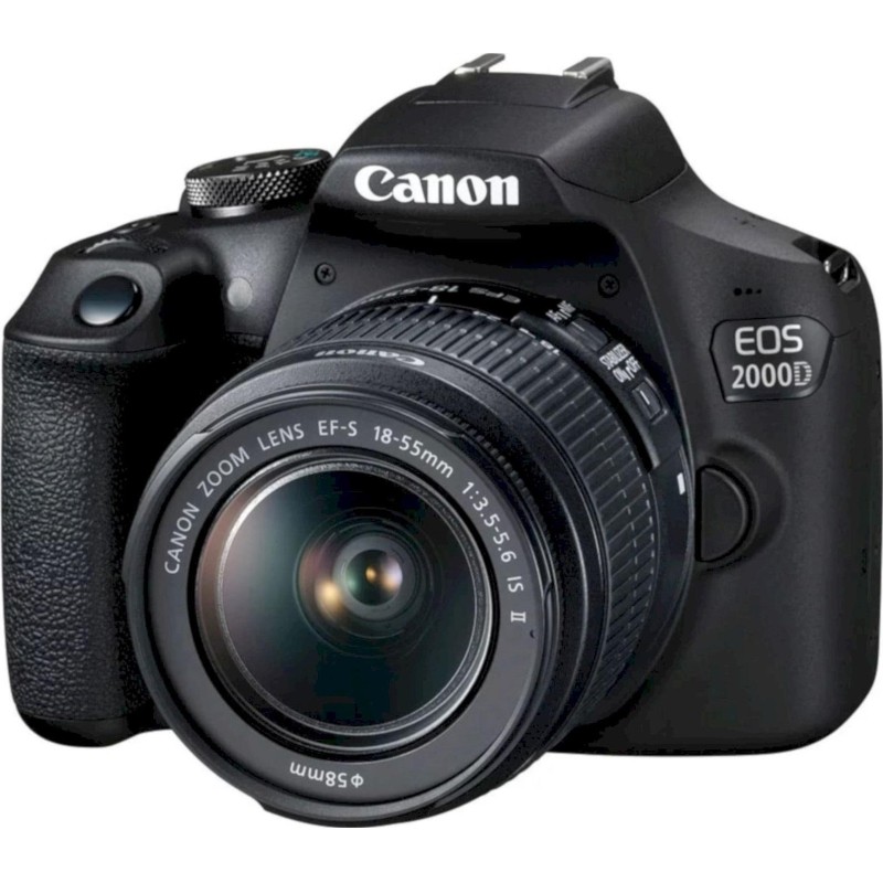 Фотоаппарат CANON EOS 2000D Kit + EF-S 18-55 IS II