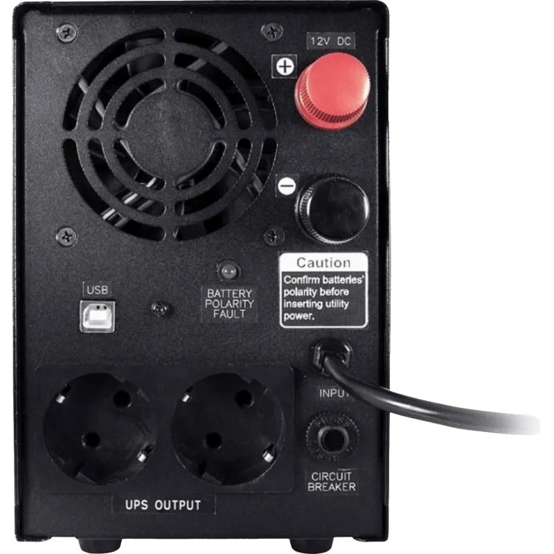 ИБП Powercom Infinity Line-Int. 800ВА/480Вт, Tower 2xSchuko LCD,USB INF-800