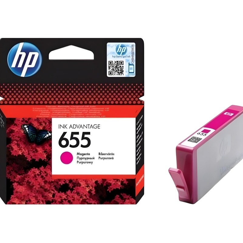 Картридж струйный HP 655 CZ111AE пурп. для DJ Ink Advantage 3525/4625/5525
