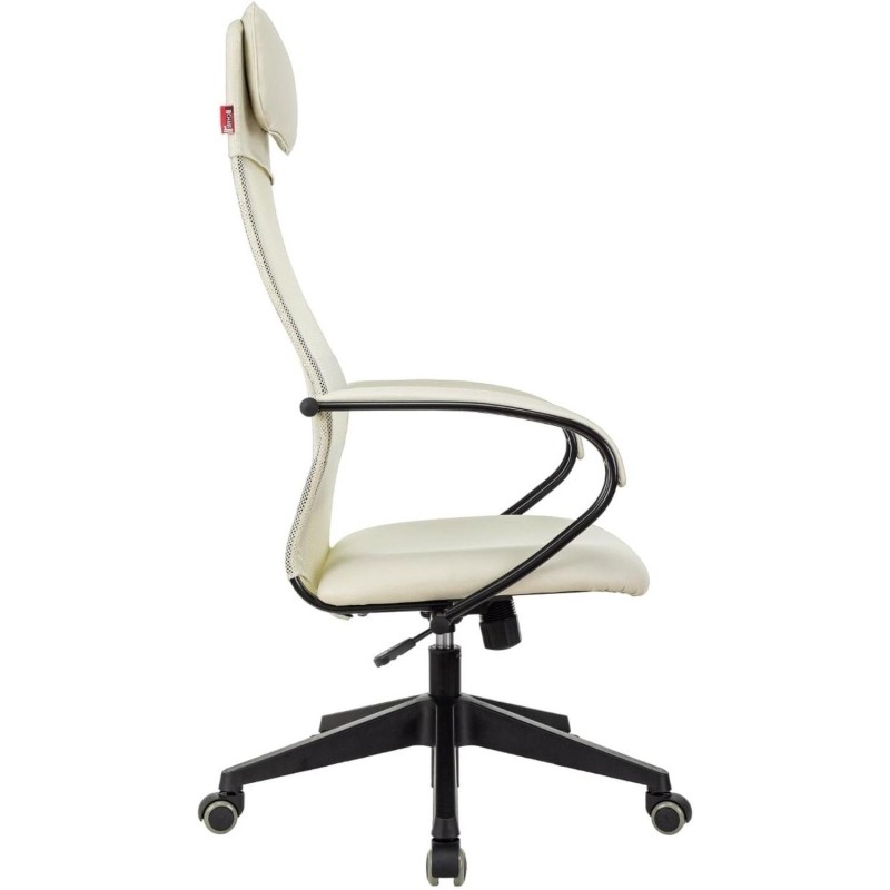Кресло VB_EChair-655 TPU_BG сетка/экокожа бежевый пластик