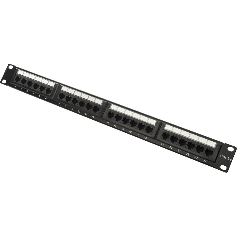 Патч-панель NEOMAX 19 1U NM-PP-1U24P-UC5E-D-101-BK