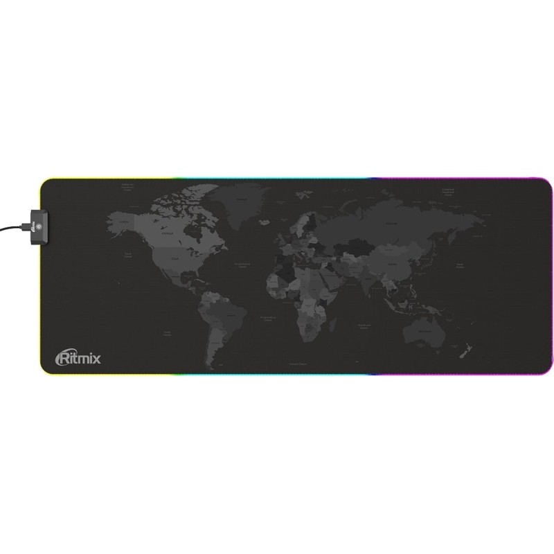 Коврик для мыши RITMIX MPD-180 с подсветкой 800х300х3мм (80001679)