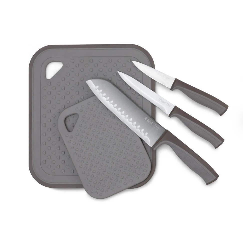 Набор ножей с разделочными досками КОМФОРТ