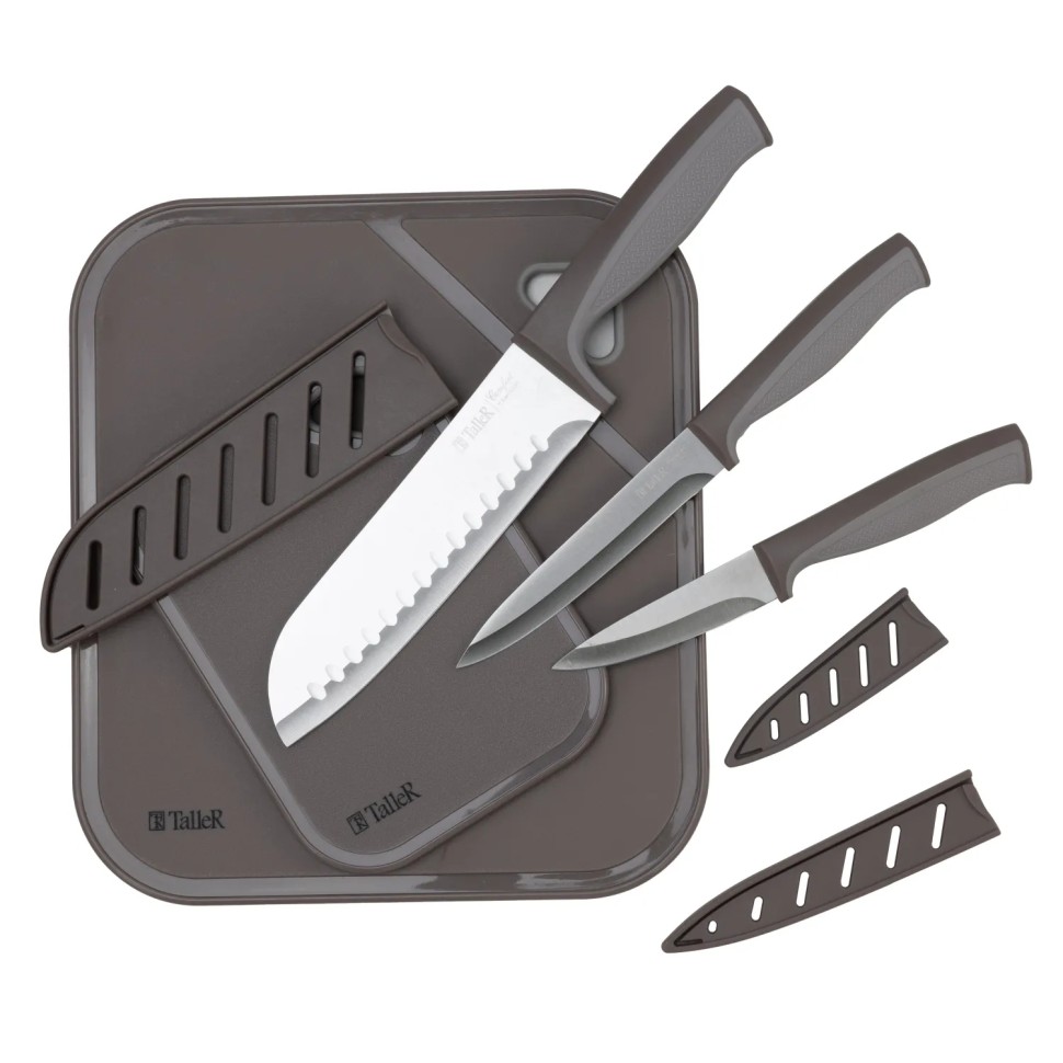 Набор ножей с разделочными досками КОМФОРТ