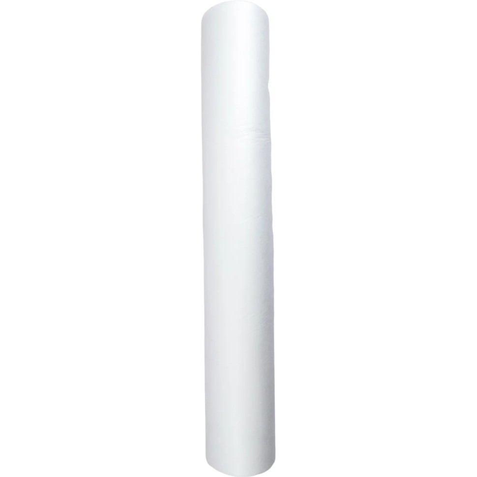 Простыня в рулоне с перф. н/с 70х200, бел. 100шт/рул, спанбонд, Комфорт