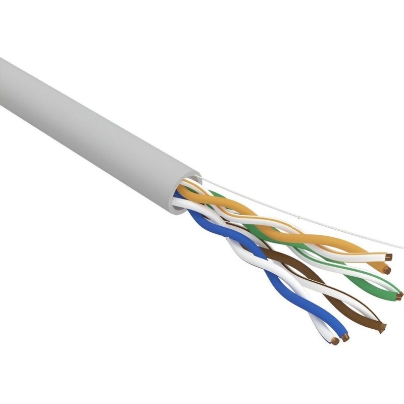 Кабель REXANT (02-0004) U/UTP CAT 5e ZH нг(А)-HF 4х2х0,52мм, IND,SOLID,305м
