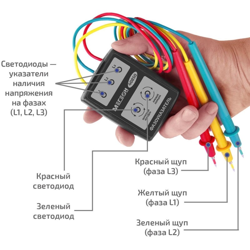 Фазоуказатель МЕГЕОН 40850