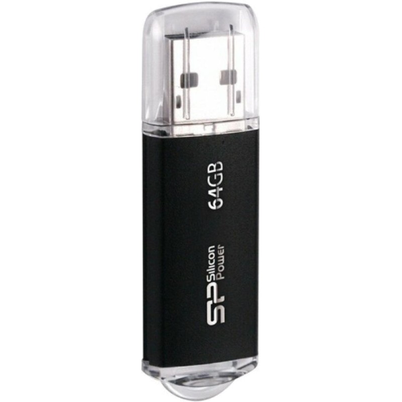 Флеш-память Silicon Power Ultima II I-Ser, 64Gb, USB 2.0, SP064GBUF2M01V1K
