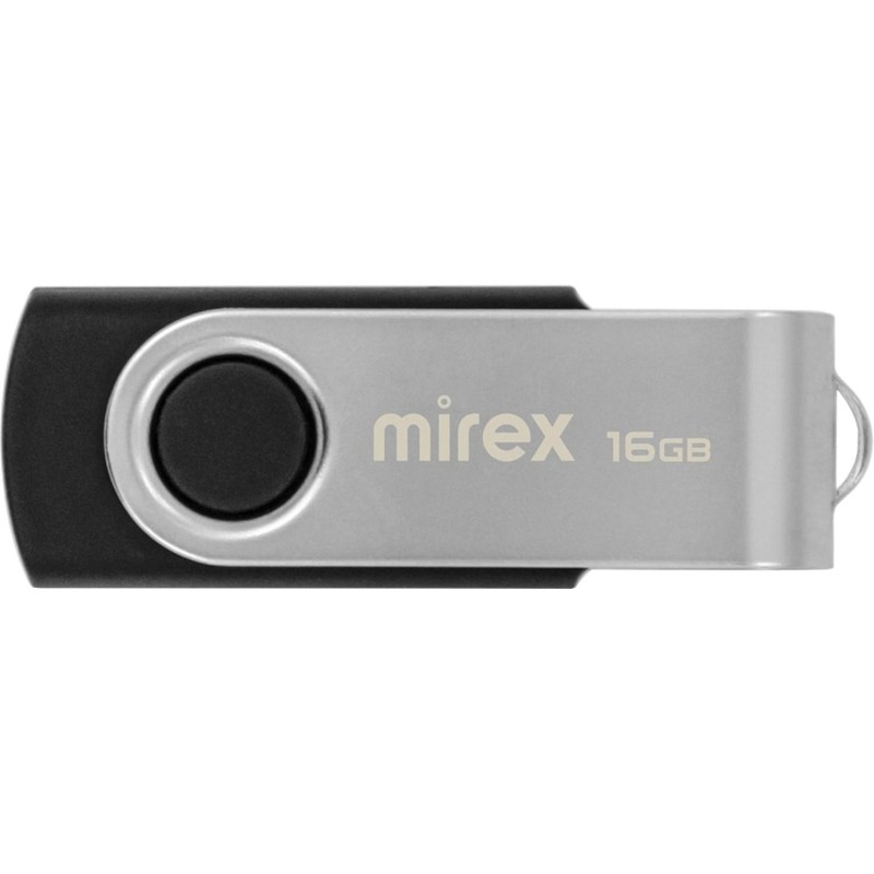 Флеш-память Mirex USB SWIVEL BLACK 16Gb (13600-FMURUS16 )