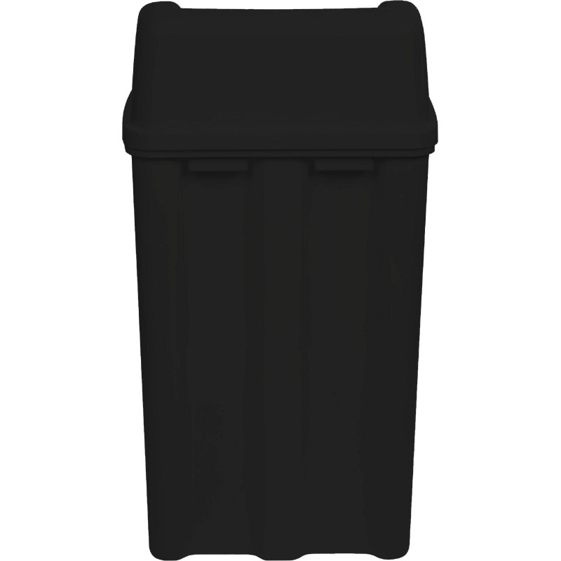 Контейнер для мусора R-3519В Luscan Professional настенный черный 50 л