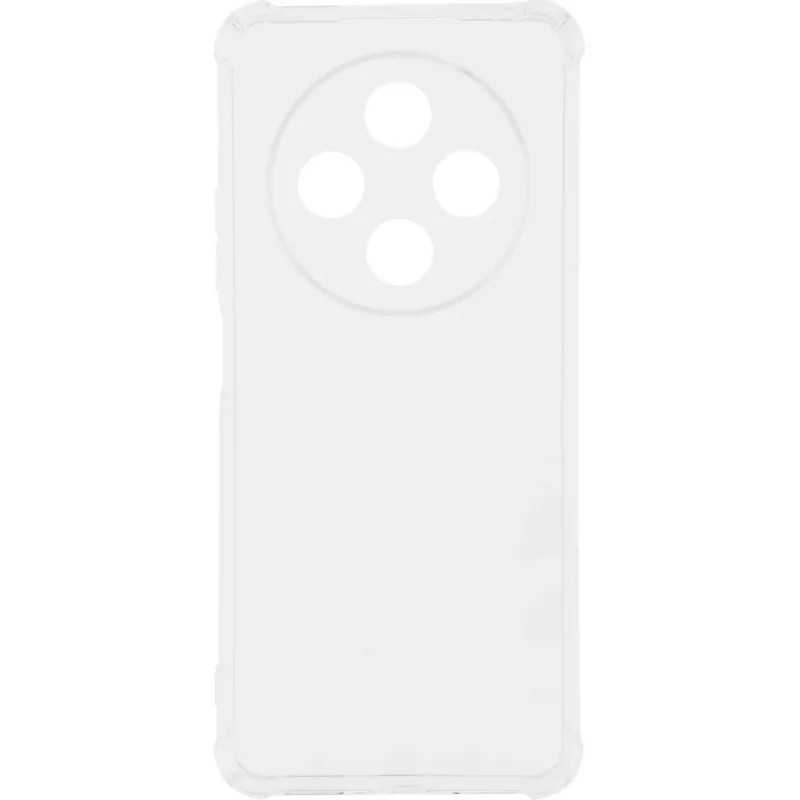 Чехол накладка PERO силикон для Xiaomi Poco C75 прозрачный усиленный