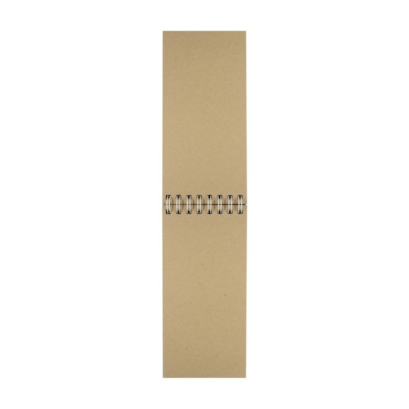 Скетчбук SKETCH&amp;ART 105х220мм 60л ГРУБЫЙ КРАФТ 125г на гребне 1-60-560/03