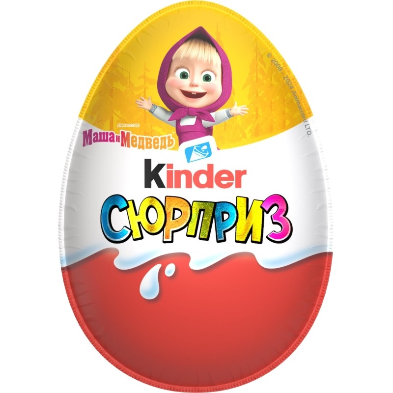 Яйцо шоколадное Kinder Сюрприз, 20г