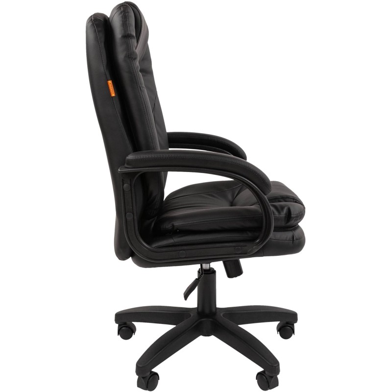 Кресло VT_Chairman 668LT черный пластик, экопремиум черный N