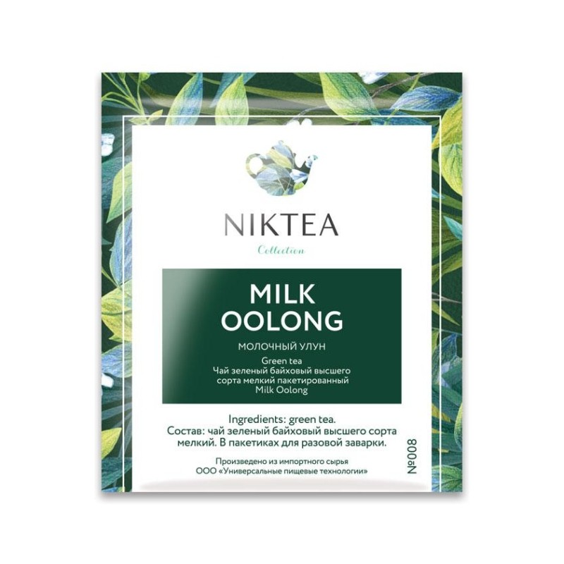 Чай Niktea Milk Oolong зеленый, 25пак ЧН008