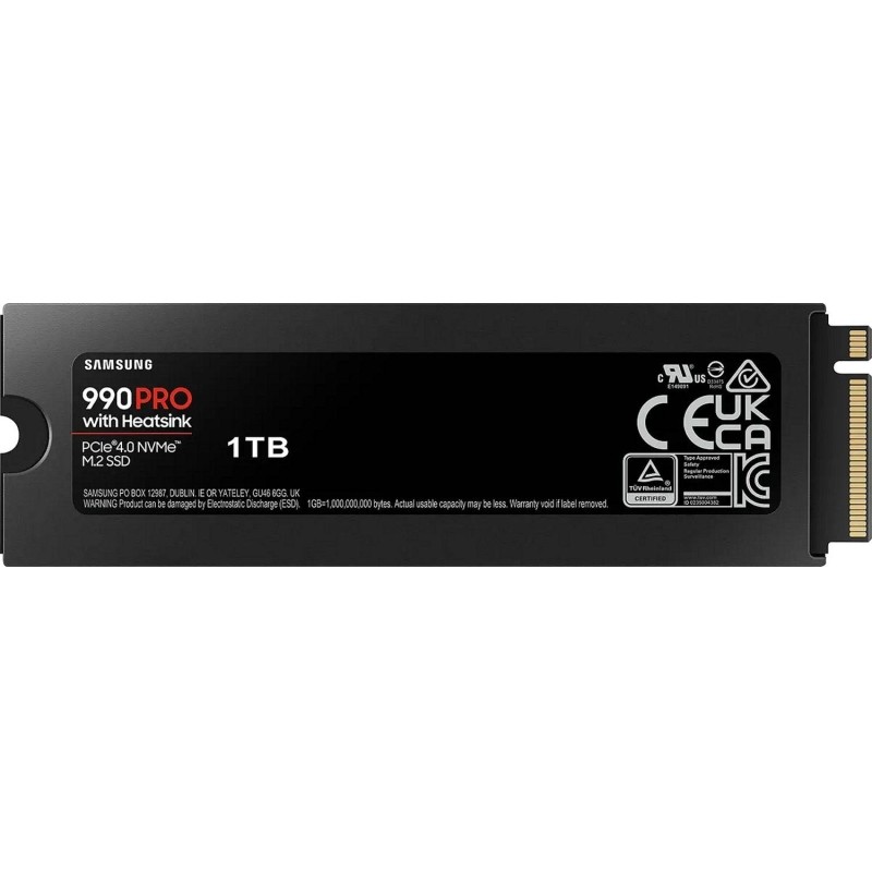 SSD накопитель Samsung SSD 990 PRO, 1Tb M.2PCIe 4.0 x4(MZ-V9P1T0CW)