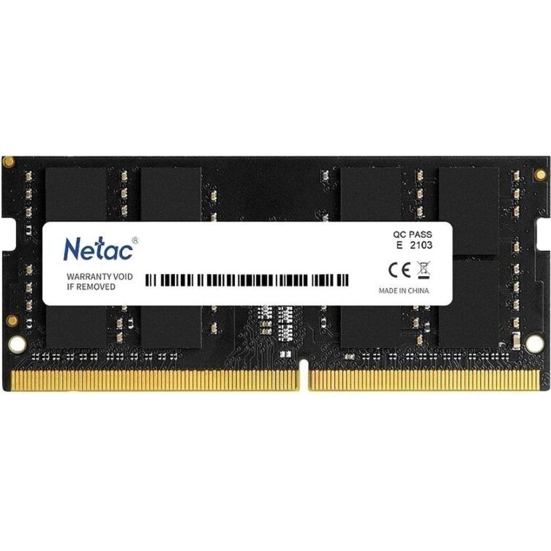 Модуль памяти Netac DDR4 SO-DIMM 8Gb 3200МГц CL22 (NTBSD4N32SP-08)