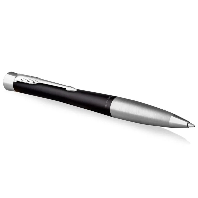 Ручка шариковая Parker Urban Muted Black CT чер,1мм,поворотн,кор  с 2150858