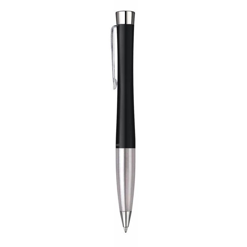 Ручка шариковая Parker Urban Muted Black CT чер,1мм,поворотн,кор  с 2150858