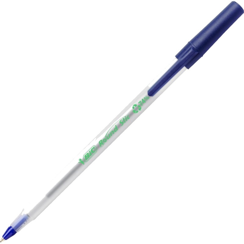 Ручка шариковая неавтомат. BIC Round Stic ECO тл 0,32мм синяя 8932403