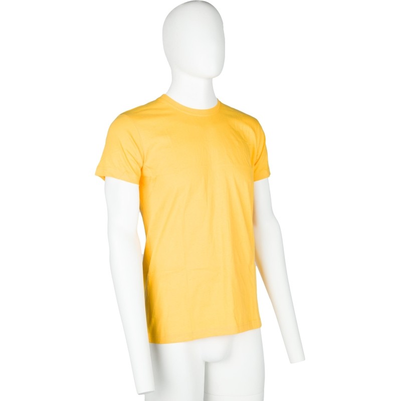 Футболка (160 г.) с кор.рукавом желтый (L)