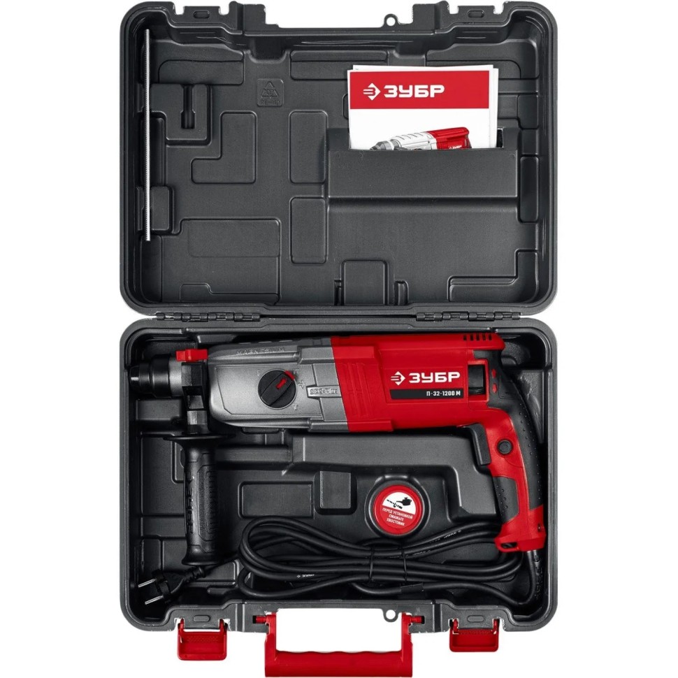 Перфоратор ЗУБР  32 мм, 1200 Вт,SDS Plus, мет. корпус П-32-1200 М