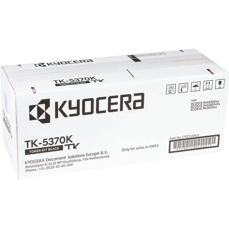 Тонер-картридж Kyocera TK-5370K черный 1T02YJ0NL0 для Ecosys PA3500cx 7000с