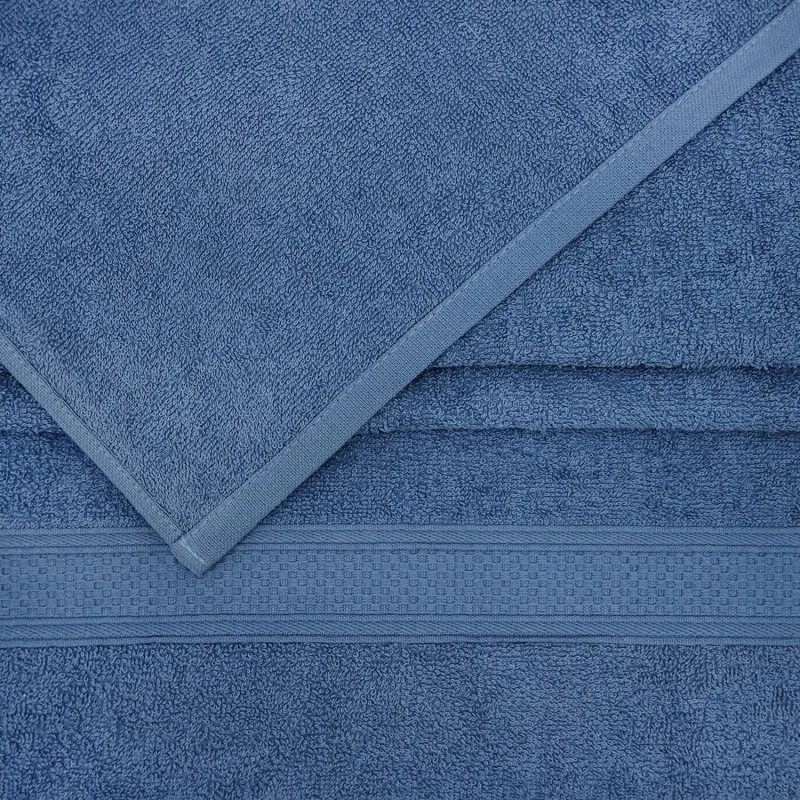 Полотенце махровое СР Арзон, L 70х130,син,157051