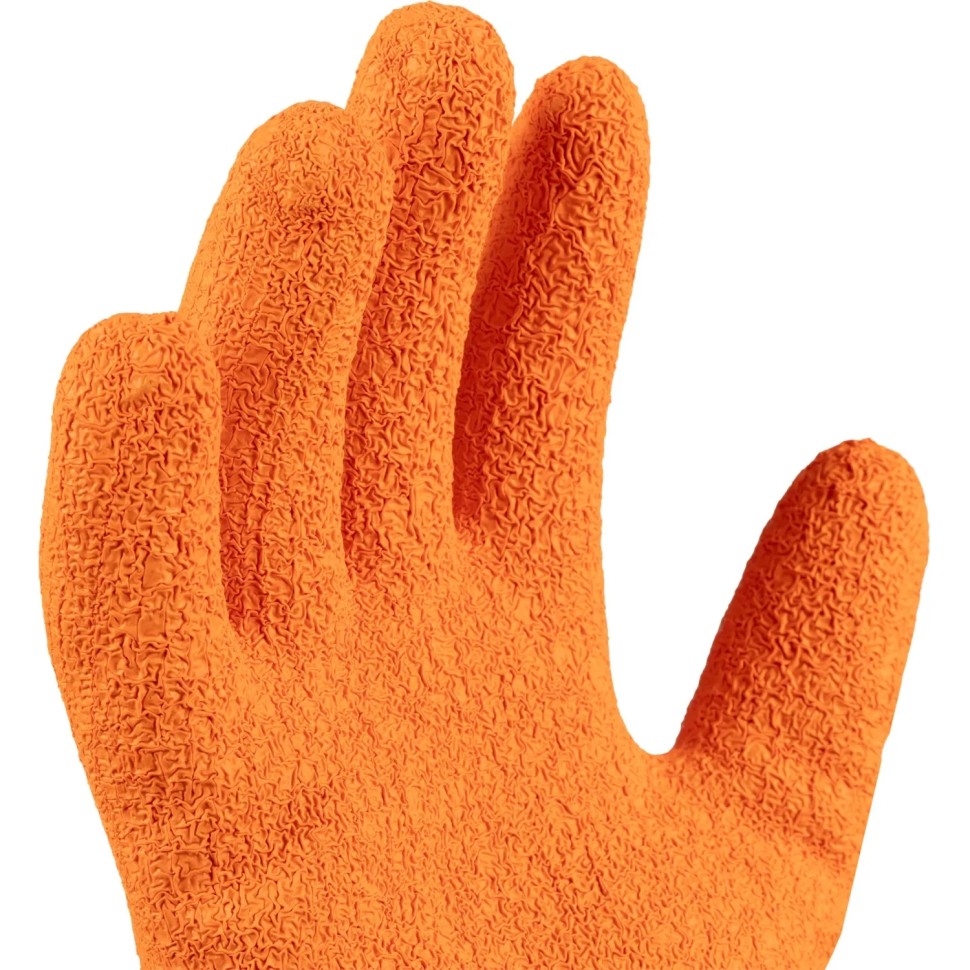 Перчатки трикотаж ут.с лат.JetaSafety JLW-101 Signal сер-оран р.XL(2пар/уп)