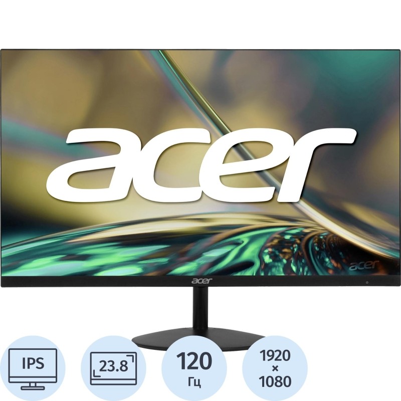 Монитор Acer 23,8 SA242YG0bi (UM.QS2CD.003) 16:9,IPS,FHD,120Hz, VGA,HDMI