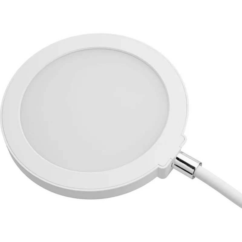 Светильник Ultraflash UF-803 C01 бел (Led настол,круг, 12Вт, 3ур. ярк.CCT)