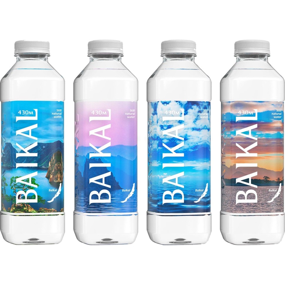 Вода питьевая Байкальская глубинная Baikal430  негаз. 0.85 л ПЭТ