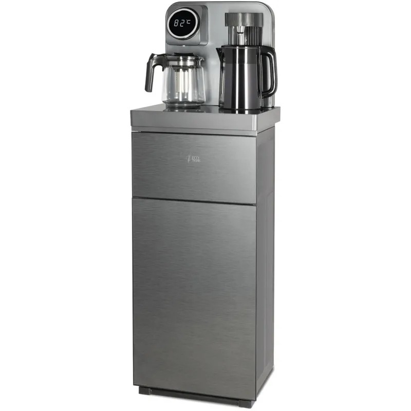 Кулер Ecotronic TB20-LNR grey с чайным столиком Тиабар