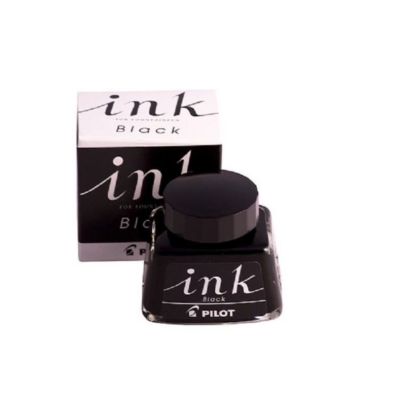 Чернила 30мл PILOT черные INK-30 (B)