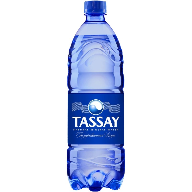 Вода питьевая TASSAY минеральная газ ПЭТ 1л