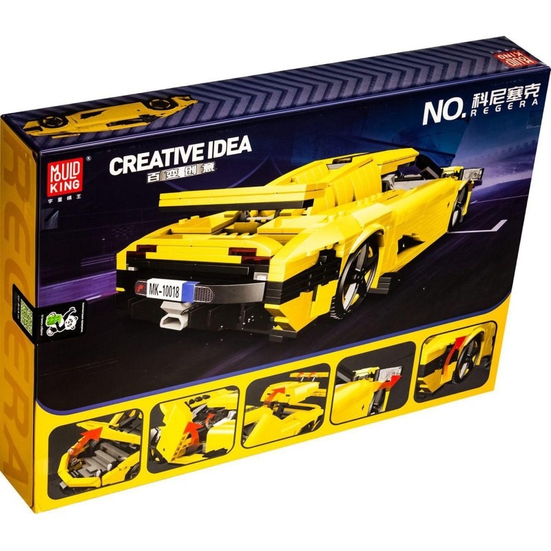 Конструктор Mould King 10018, спортивная машина, 1341 деталь