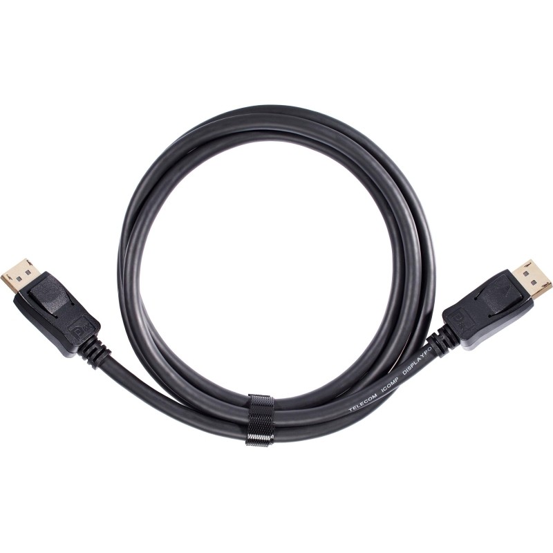 Кабель соединит DP-DP 1.4V 8K@60Hz  1.5м , Econom, Telecom (TCG745C-1.5M)