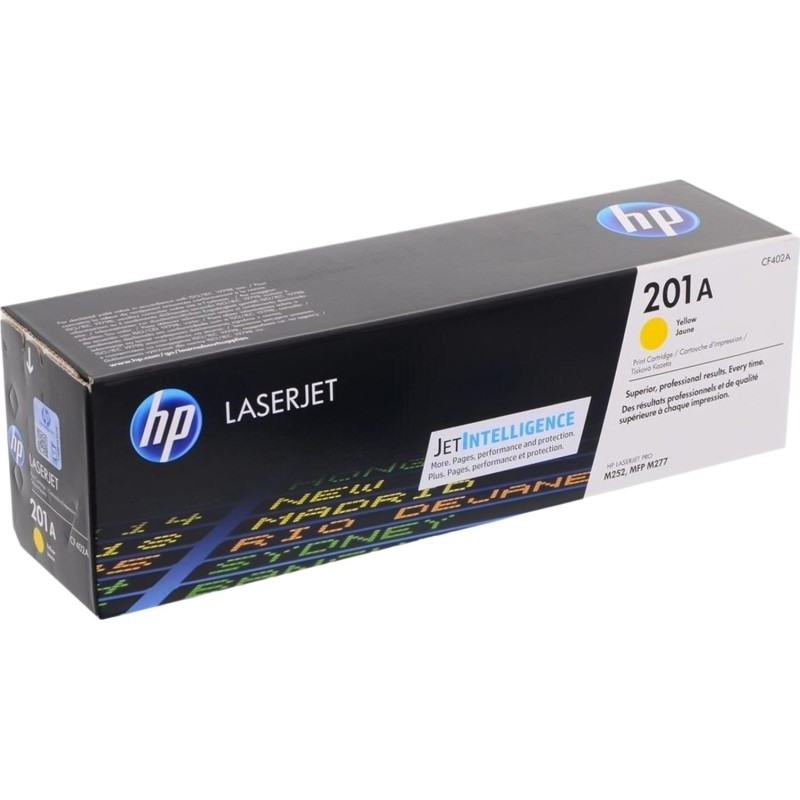 Картридж лазерный HP 201A CF402A жел. для CLJ Pro MFP M277/M25
