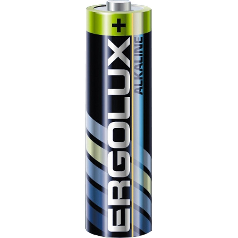 Батарейка Ergolux AA/LR 6 Alkaline BL-2 (LR 6 BL-2, 1.5В)(2 шт в уп.)