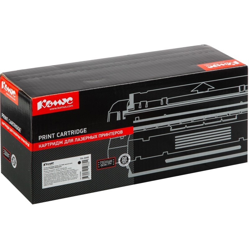 Тонер-картридж Комус TK-3440 чер. для Kyocera PA6000x/MA6000ifx