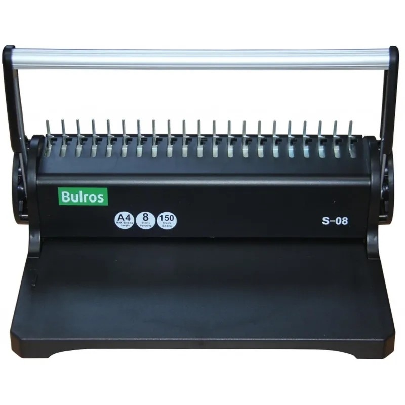 Брошюровщик Bulros S-08 А4, 16л./150л., пл.пруж.